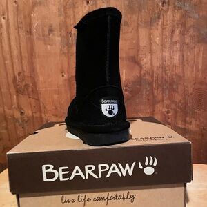 Bearpaw Black Kids Boots